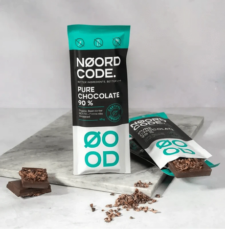 Buy NoordCode Organic Pure Chocolate 90% at LiveHelfi