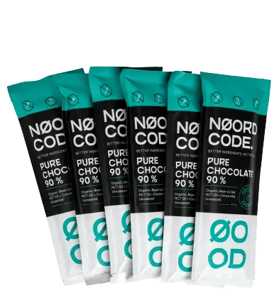 Buy NoordCode Pure Chocolate 90% (Organic) 6 Bars at LiveHelfi