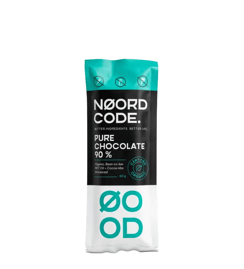 Buy NoordCode Pure Chocolate 90% (Organic) Single Bar at LiveHelfi