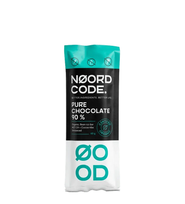 Buy NoordCode Organic Pure Chocolate 90% Single Bar at LiveHelfi