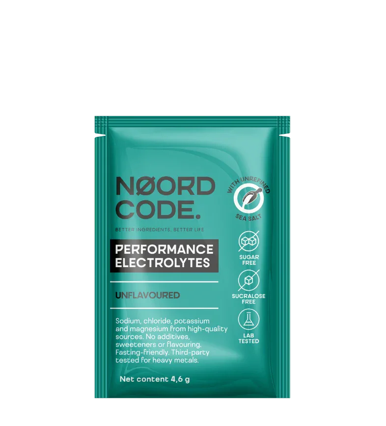Buy NoordCode Performance Electrolytes Unflavoured Single Servings at LiveHelfi