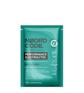 Buy NoordCode Performance Electrolytes Unflavoured Single Servings at LiveHelfi
