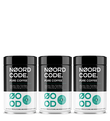 Buy NoordCode Pure Coffee 3-pack (3 x 250 grams) Light Roast Beans at LiveHelfi