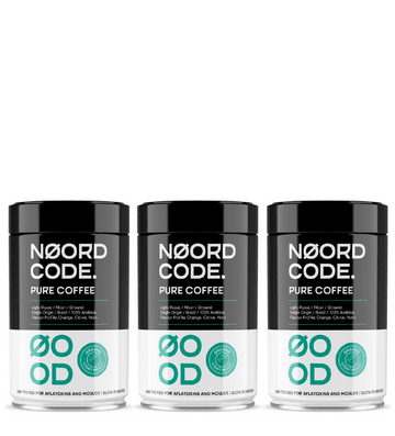 Buy NoordCode Pure Coffee 3-pack (3 x 250 grams) Light Roast Ground at LiveHelfi