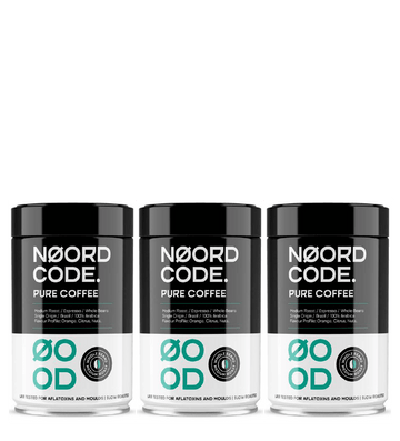 Buy NoordCode Pure Coffee 3-pack (3 x 250 grams) Medium Roast Beans at LiveHelfi