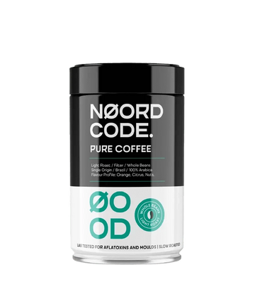 Buy NoordCode Pure Coffee Light Roast Whole Beans 250g at LiveHelfi