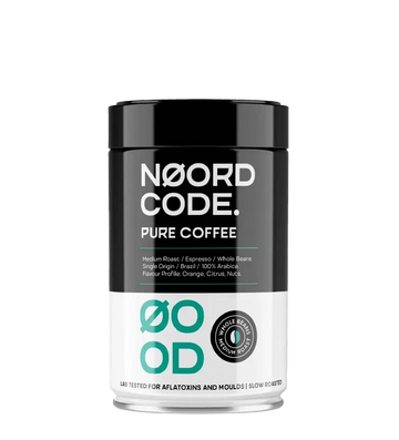 Buy NoordCode Pure Coffee Medium Roast Whole Beans 250g at LiveHelfi