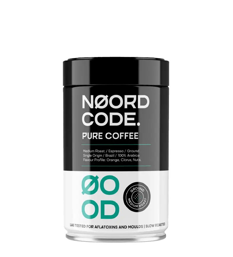 Buy NoordCode Pure Coffee Medium Roast Ground 250g at LiveHelfi