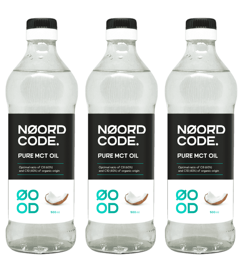 Buy NoordCode Organic Pure MCT Oil 3-Pack at LiveHelfi