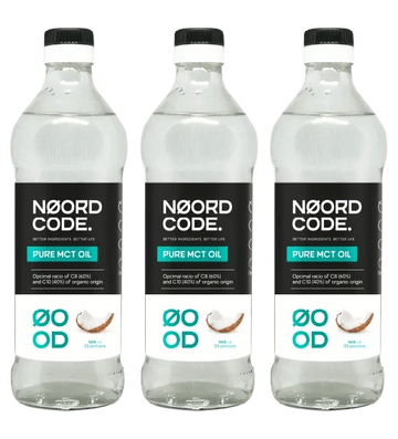 Buy NoordCode Organic Pure MCT Oil 3-Pack at LiveHelfi