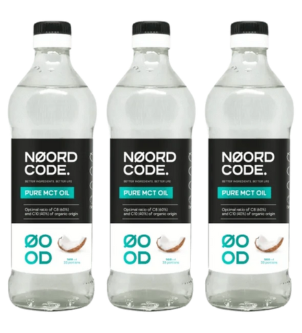 Buy NoordCode Organic Pure MCT Oil 3-Pack at LiveHelfi