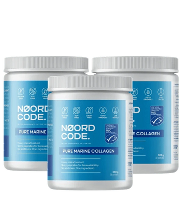 Buy NoordCode Pure Marine Collagen 3-Pack at LiveHelfi