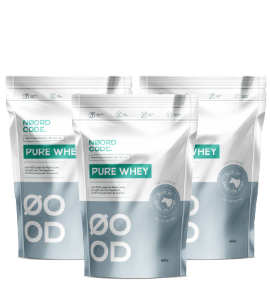Buy NoordCode Organic Pure Whey 3-Pack at LiveHelfi