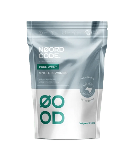 Buy NoordCode Organic Pure Whey Single Servings at LiveHelfi