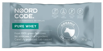 Buy NoordCode Organic Pure Whey Single Servings at LiveHelfi