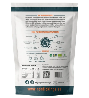 Buy Nordic Kings Organic Beef Bone Broth at LiveHelfi