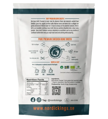 Buy Nordic Kings Organic Beef Bone Broth at LiveHelfi