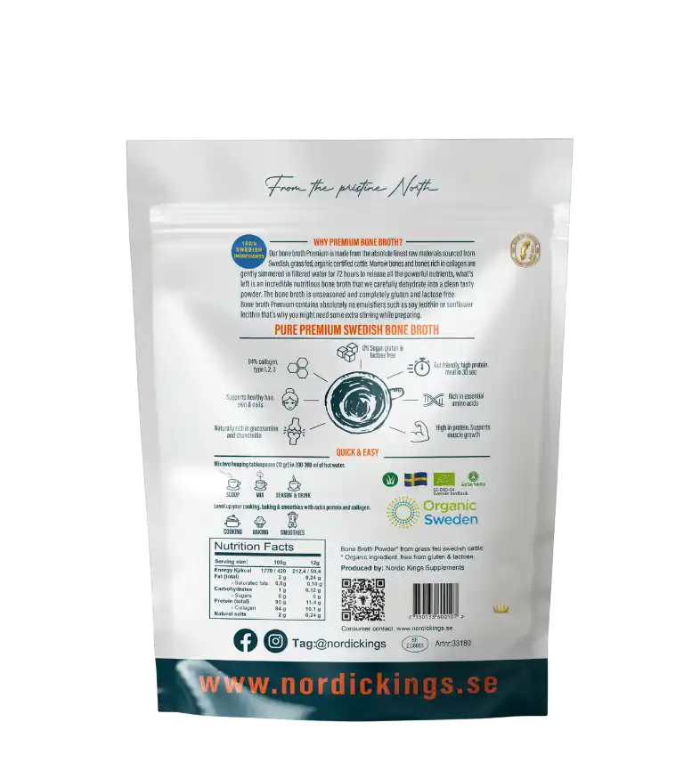 Buy Nordic Kings Organic Beef Bone Broth at LiveHelfi