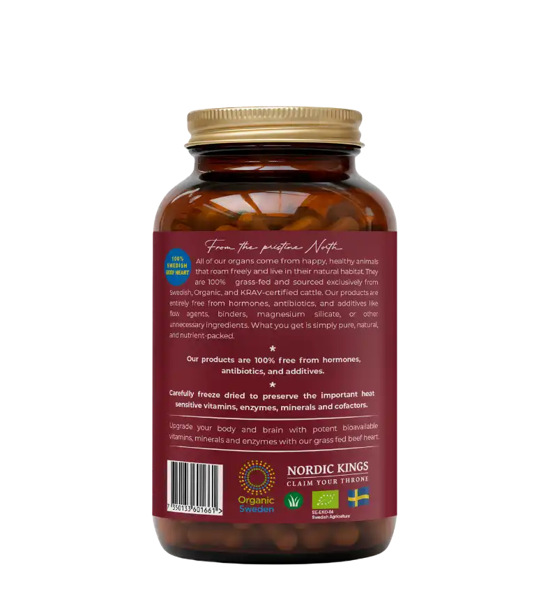 Buy Nordic Kings Organic Grass Fed Beef Heart at LiveHelfi
