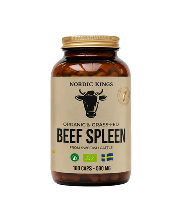 Buy Nordic Kings Organic Grass Fed Beef Spleen at LiveHelfi