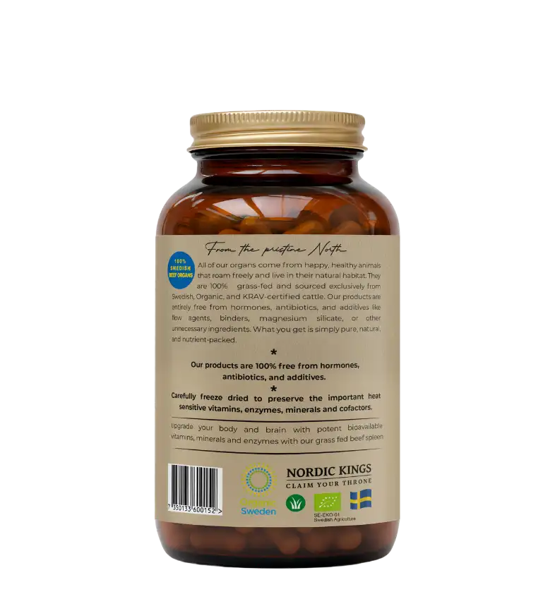 Buy Nordic Kings Organic Grass Fed Beef Spleen at LiveHelfi