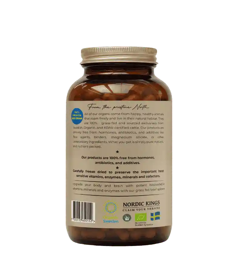 Buy Nordic Kings Organic Grass Fed Beef Spleen at LiveHelfi