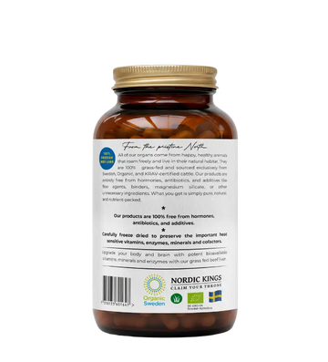 Buy Nordic Kings Organic Grass Fed Beef Liver at LiveHelfi