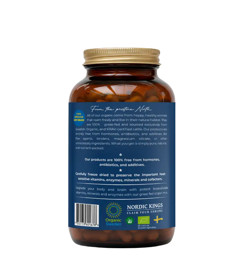 Buy Nordic Kings Organic Grass Fed Organ Mix at LiveHelfi