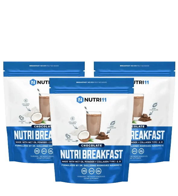 Buy Nutri11 NutriBreakfast Chocolate 3-Pack at LiveHelfi