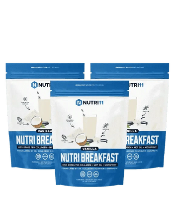 Buy Nutri11 NutriBreakfast Vanilla 3-Pack at LiveHelfi