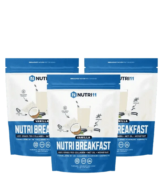 Buy Nutri11 NutriBreakfast Vanilla 3-Pack at LiveHelfi