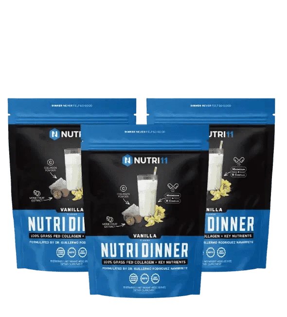 Buy Nutri11 NutriDinner Vanilla 3-Pack at LiveHelfi