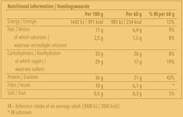 Buy NoordCode Organic Collagen Protein Bar - Vanilla Cashew at LiveHelfi