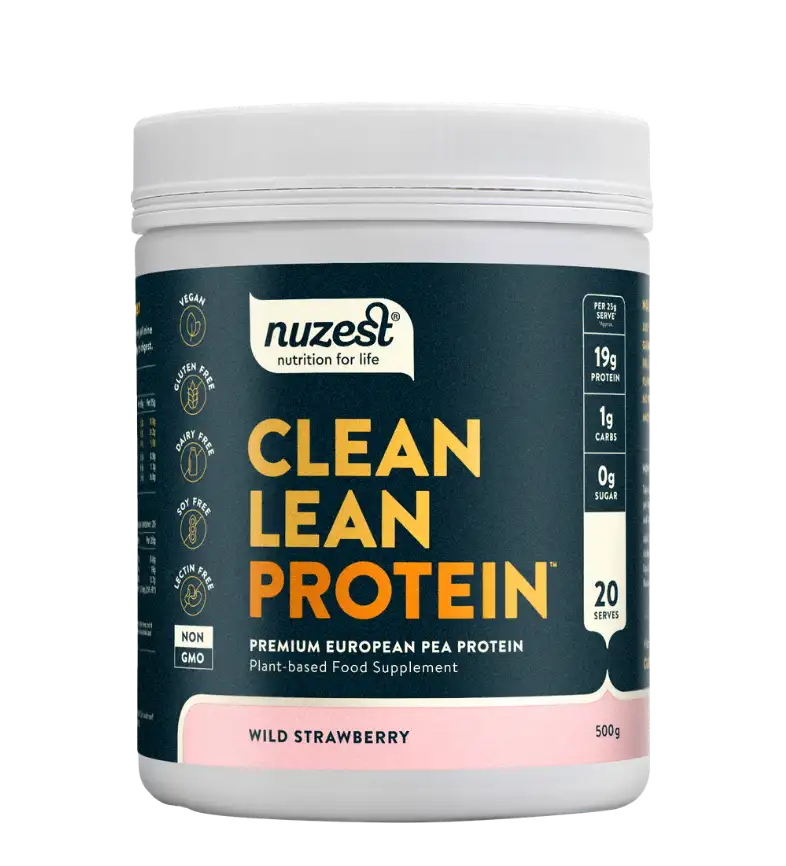 Buy Nuzest Clean Lean Protein Wild Strawberry 500 gr at LiveHelfi