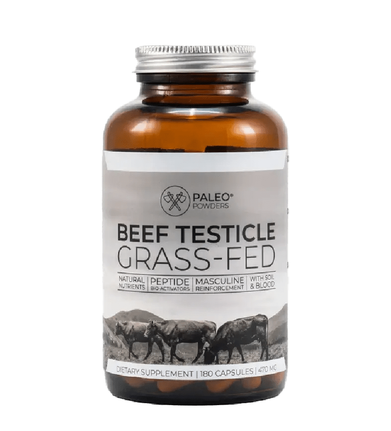 Grass-Fed Beef Testicles Capsules