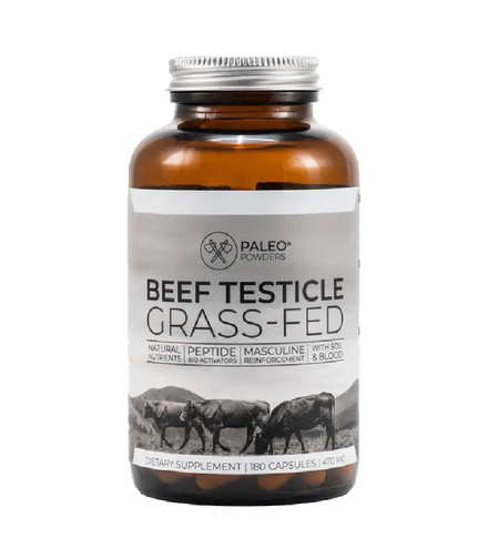 Buy Paleo Powders Grass-Fed Beef Testicles Capsules at LiveHelfi