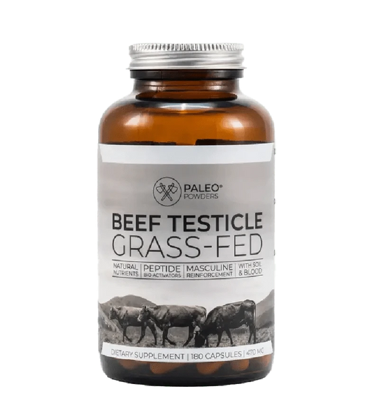 Grass-Fed Beef Testicles Capsules