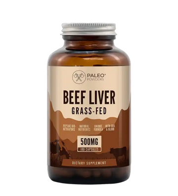 Buy Paleo Powders Grass-Fed Beef Liver Capsules at LiveHelfi