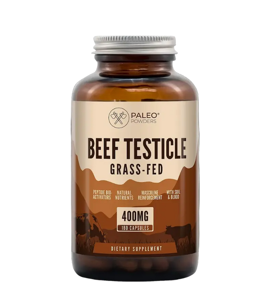 Grass-Fed Beef Testicles Capsules