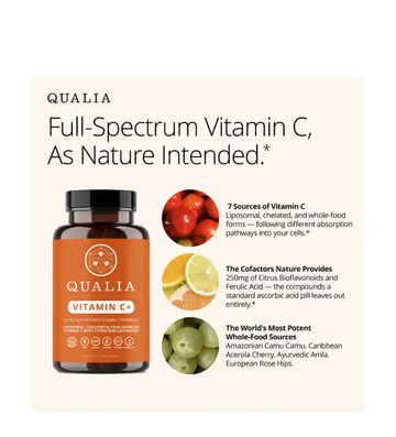 Buy Qualia Life Sciences Qualia Vitamin C+ at LiveHelfi