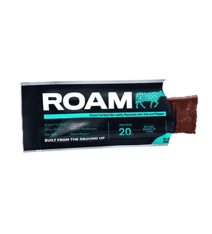 Buy ROAM Food Grass-Fed Beef Bar - Salt, Pepper & Porcini at LiveHelfi