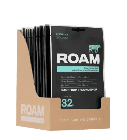 Buy ROAM Food Grass-Fed Beef Bites - Salt, Pepper & Porcini at LiveHelfi