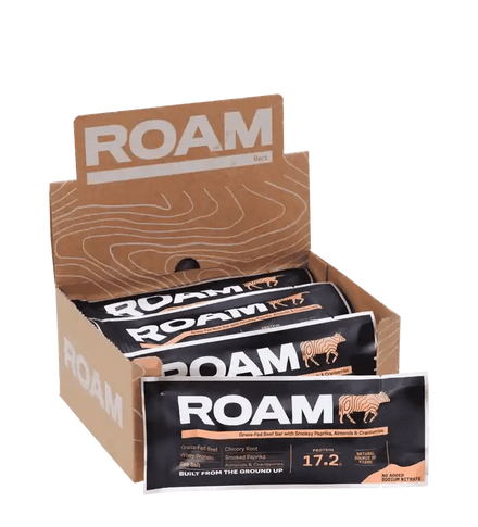 Buy ROAM Food Grass-Fed Beef Bar - Smokey Paprika, Cranberry & Almond at LiveHelfi