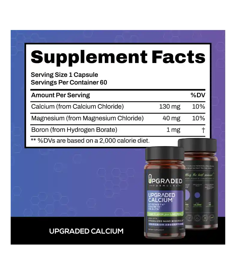 Buy Upgraded Formulas Upgraded Calcium Capsules at LiveHelfi