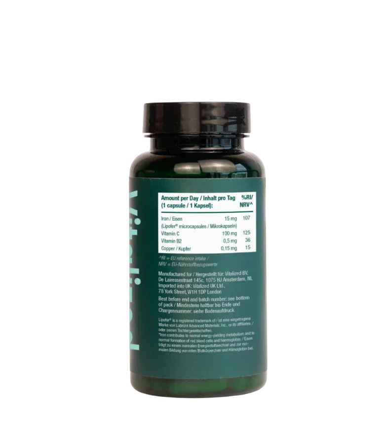 Buy Vitalized Iron+ / Eisen+ 15 mg at LiveHelfi