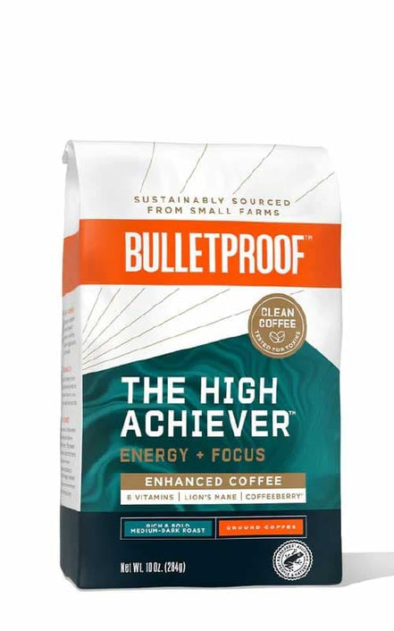 Buy Bulletproof The High Achiever Ground Coffee at LiveHelfi