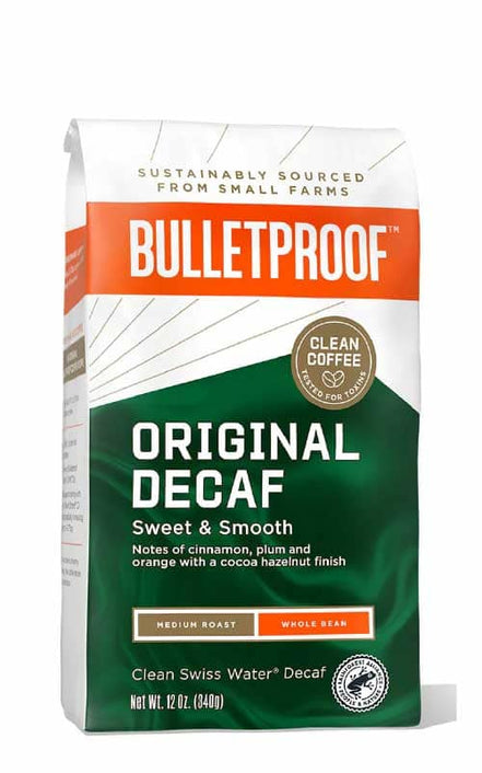 Buy Bulletproof Coffee Decaf whole bean 340 gram at LiveHelfi