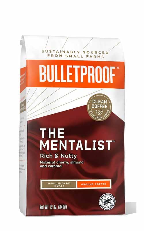 Bulletproof The High Achiever Ground Coffee - Medium-Dark Roast With Lion's Mane, B Vitamins (3 Pack, 10oz Each)