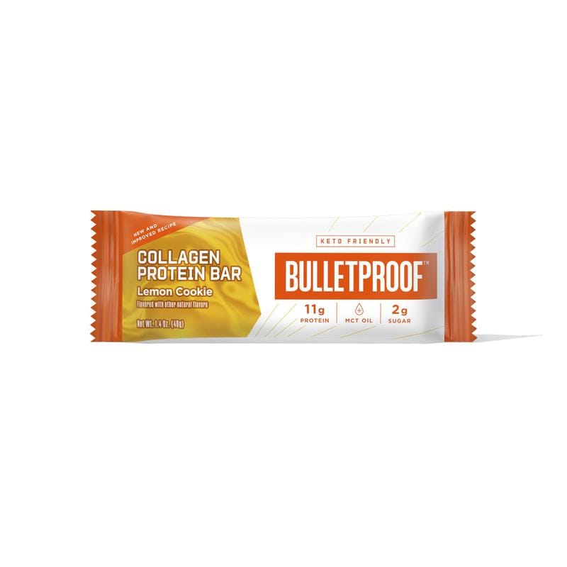 Buy Bulletproof Lemon Cookie Collagen Protein Bars at LiveHelfi