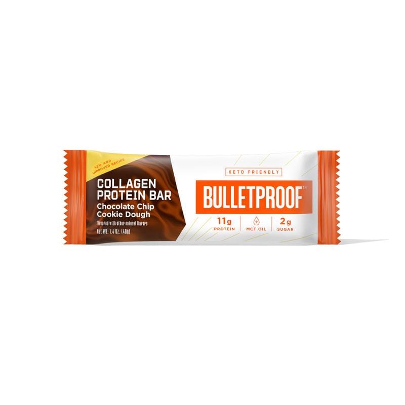 Buy Bulletproof Protein Bars Chocolate Chip Cookie Dough at LiveHelfi